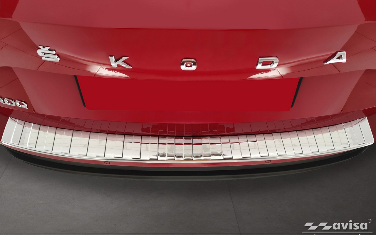 Lišta na nárazník - Kryt hrany kufru, Škoda Karoq, 2022- , Facelift