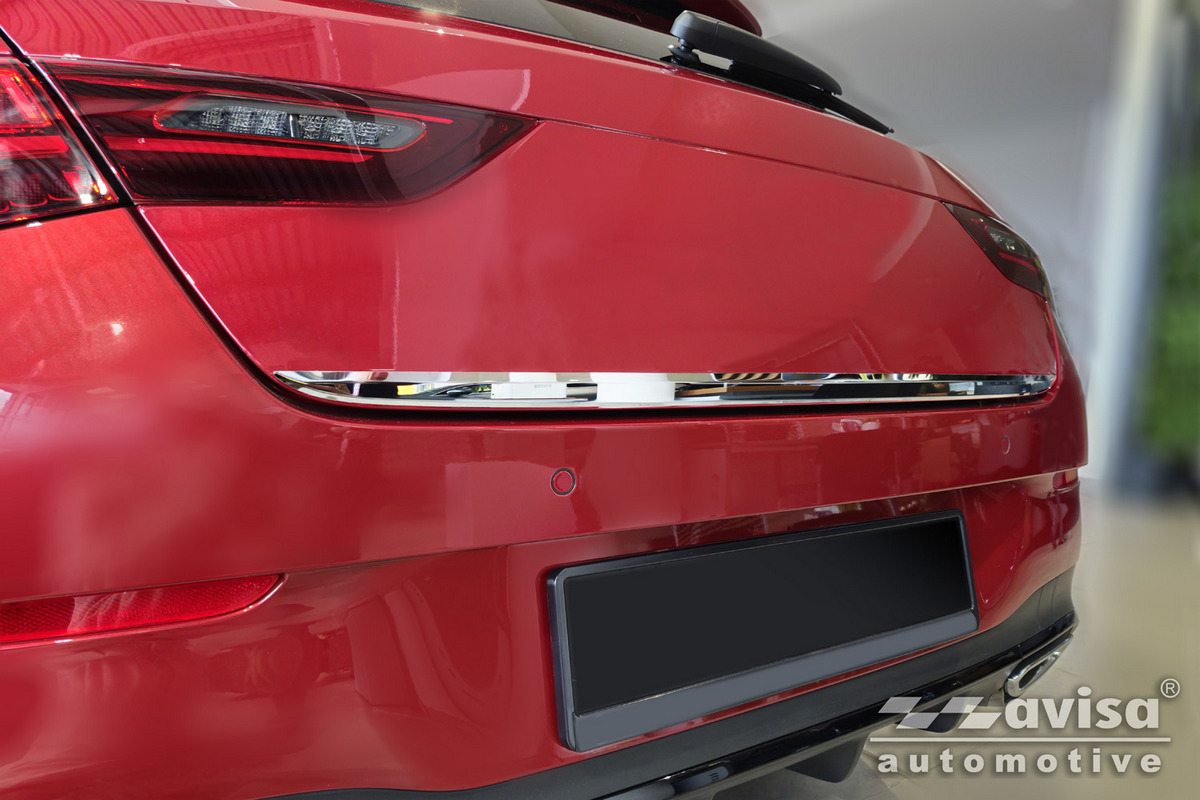 Ozdobná lišta na víko kufru do Mercedes CLA II, X118, 2019-2025, Shooting Brake
