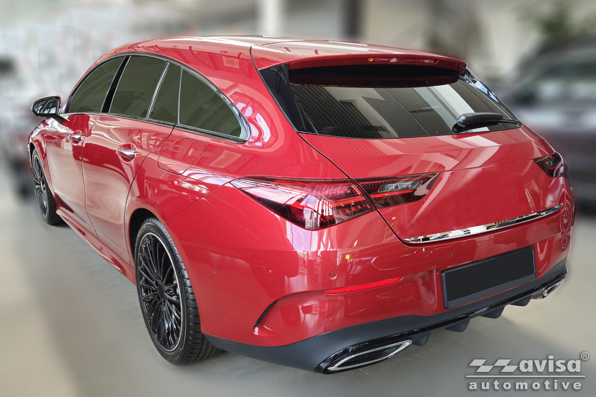 Ozdobná lišta na víko kufru do Mercedes CLA II, X118, 2019-2025, Shooting Brake