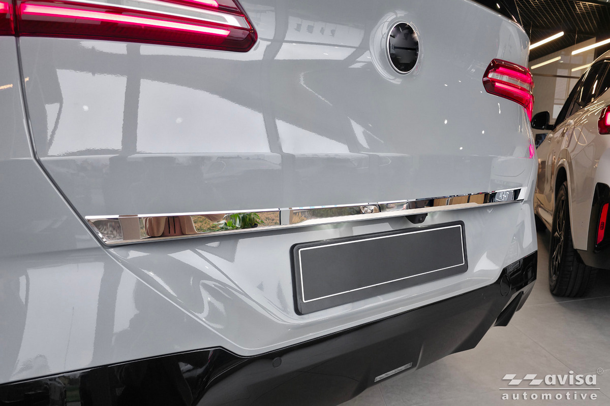 Ozdobná lišta na víko kufru do BMW X3, G45, 2024-,