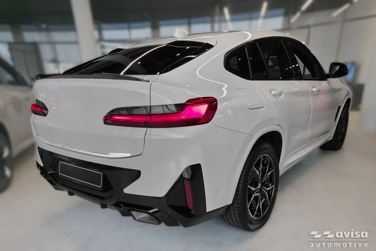 Ozdobná lišta na víko kufru do BMW X4 II, G02, 2021-, Facelift, M-Paket
