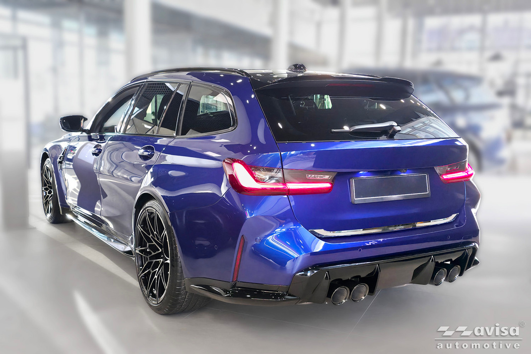 Ozdobná lišta na víko kufru do BMW 3, G21, 2018-2022, Touring, M-Paket