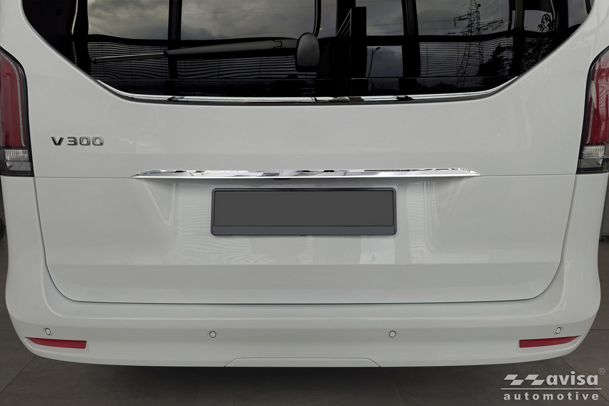 Ozdobná lišta na víko kufru do Mercedes Vito,  V-Class,  W447,  2014-,  2024-,