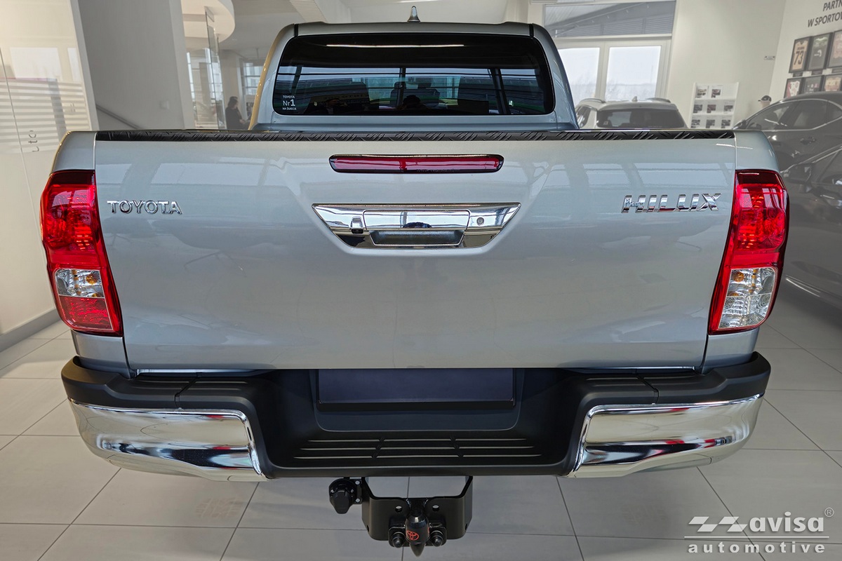Lišta na zadní víko do Toyota Hilux, 2021- , Facelift