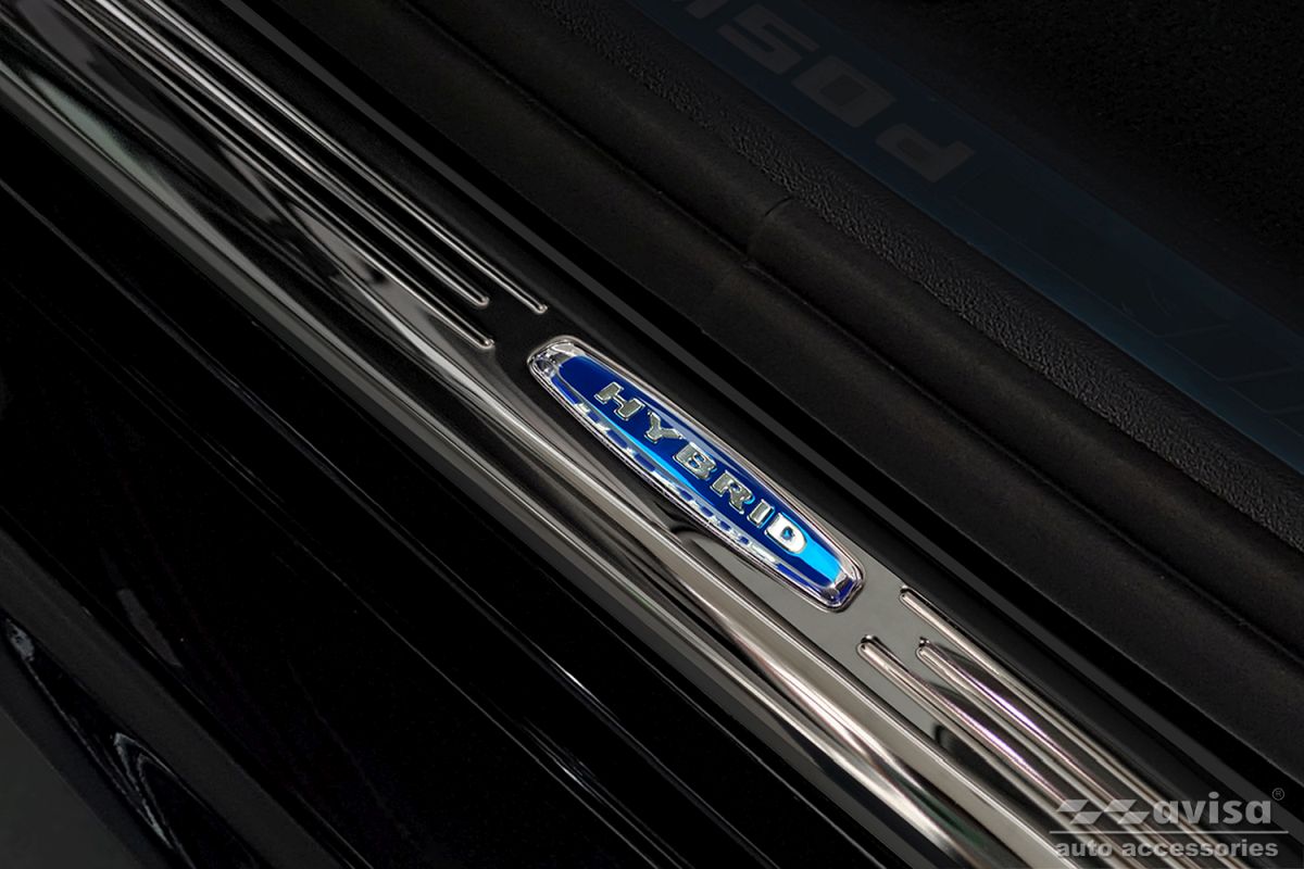 Ochranné kryty prahů, BMW X6 (G06), 2019- , Hybrid , Glossy black
