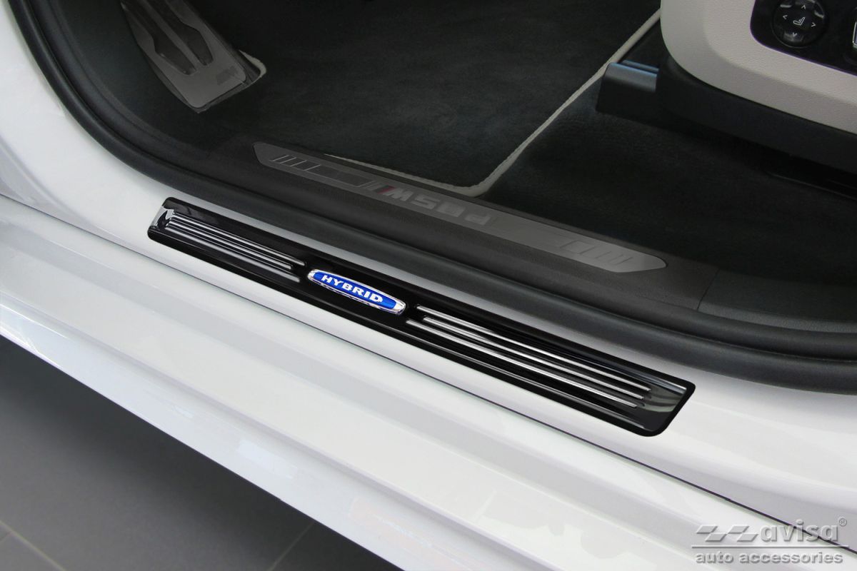 Ochranné kryty prahů, BMW X7 (G07), 2018- , Hybrid , Glossy black