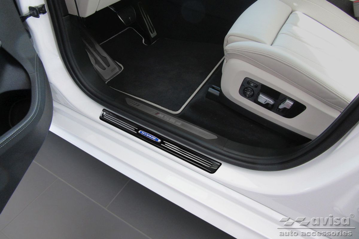 Ochranné kryty prahů, BMW X7 (G07), 2018- , Hybrid , Glossy black