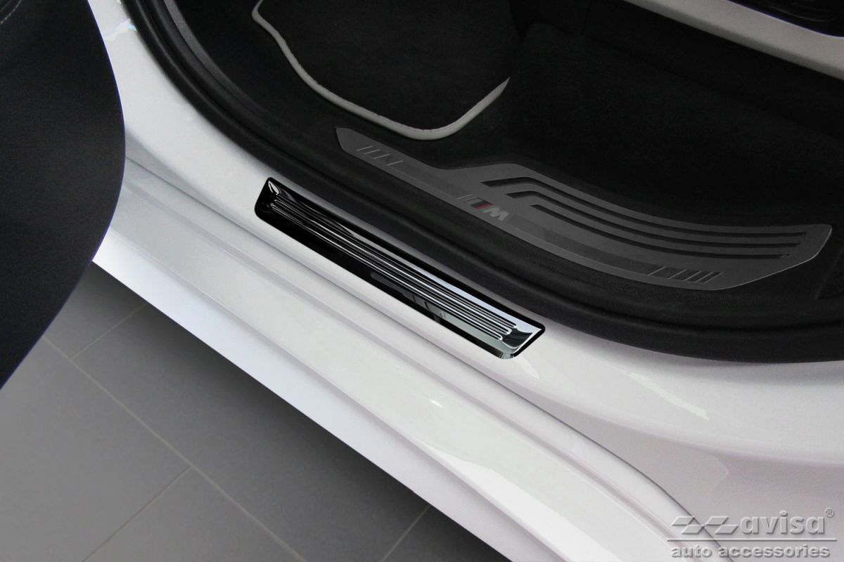 Ochranné kryty prahů, BMW X7 (G07), 2018- , Hybrid , Glossy black