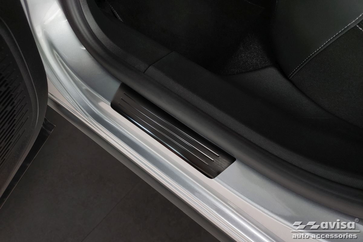 Ochranné kryty prahů, Citroen C4X, 2023- , Black