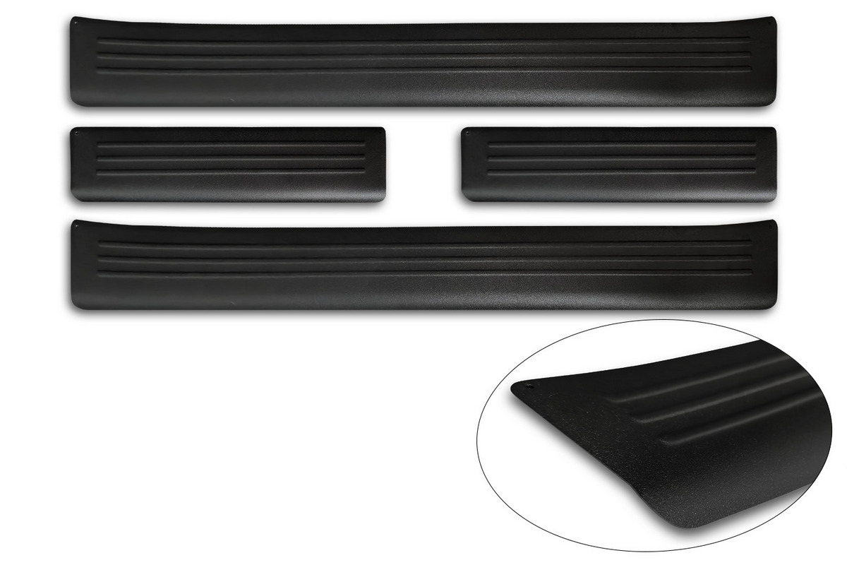 Ochranné kryty prahů, Citroen C3 IV, 2024- , Mat Black
