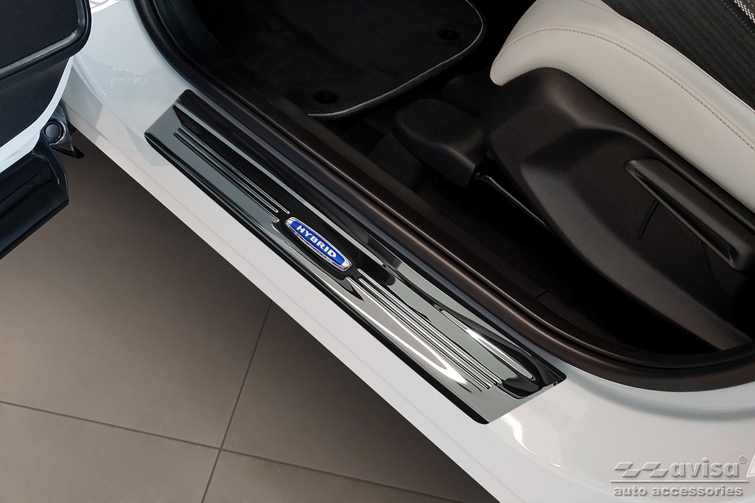 Ochranné kryty prahů, Honda HR-V III, 2022- , Glossy black