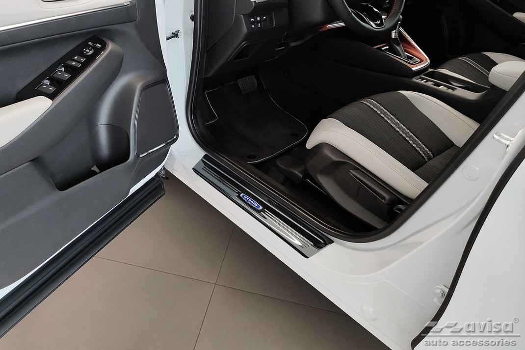 Ochranné kryty prahů, Honda HR-V III, 2022- , Glossy black