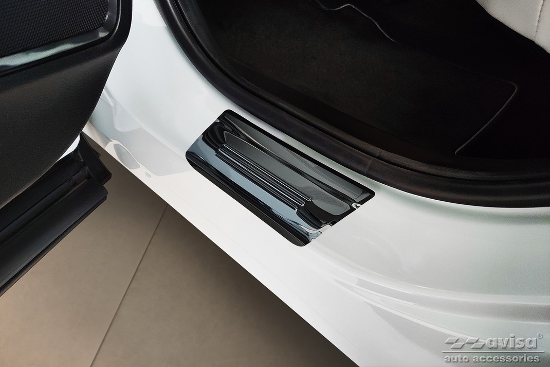 Ochranné kryty prahů, Honda HR-V III, 2022- , Glossy black
