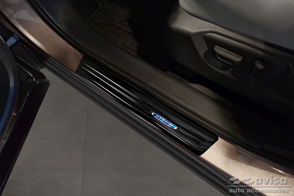 Ochranné kryty prahů, Mitsubishi Eclipse Cross, 2021- , Hybrid, Glossy black