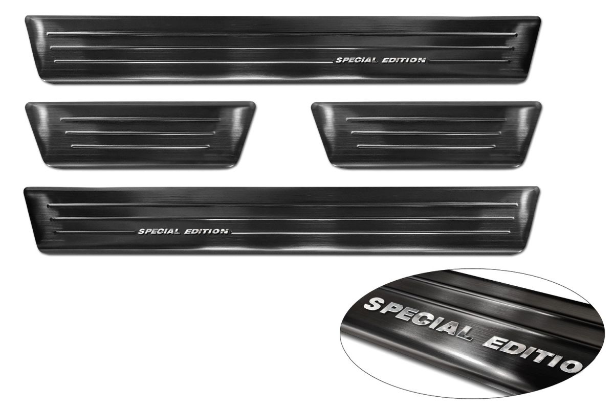 Ochranné kryty prahů, Mitsubishi Space Star, 2020- , Special Edition , Black