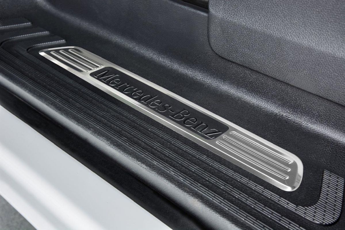 Ochranné kryty prahů, Mercedes Vito, V-Klasse, W447, 2014- , Silver