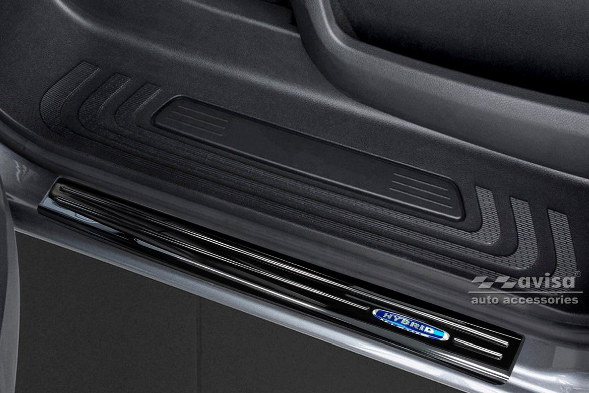 Ochranné kryty prahů, Mercedes Vito, V-Klasse, W447, 2014- , Hybrid , Glossy black