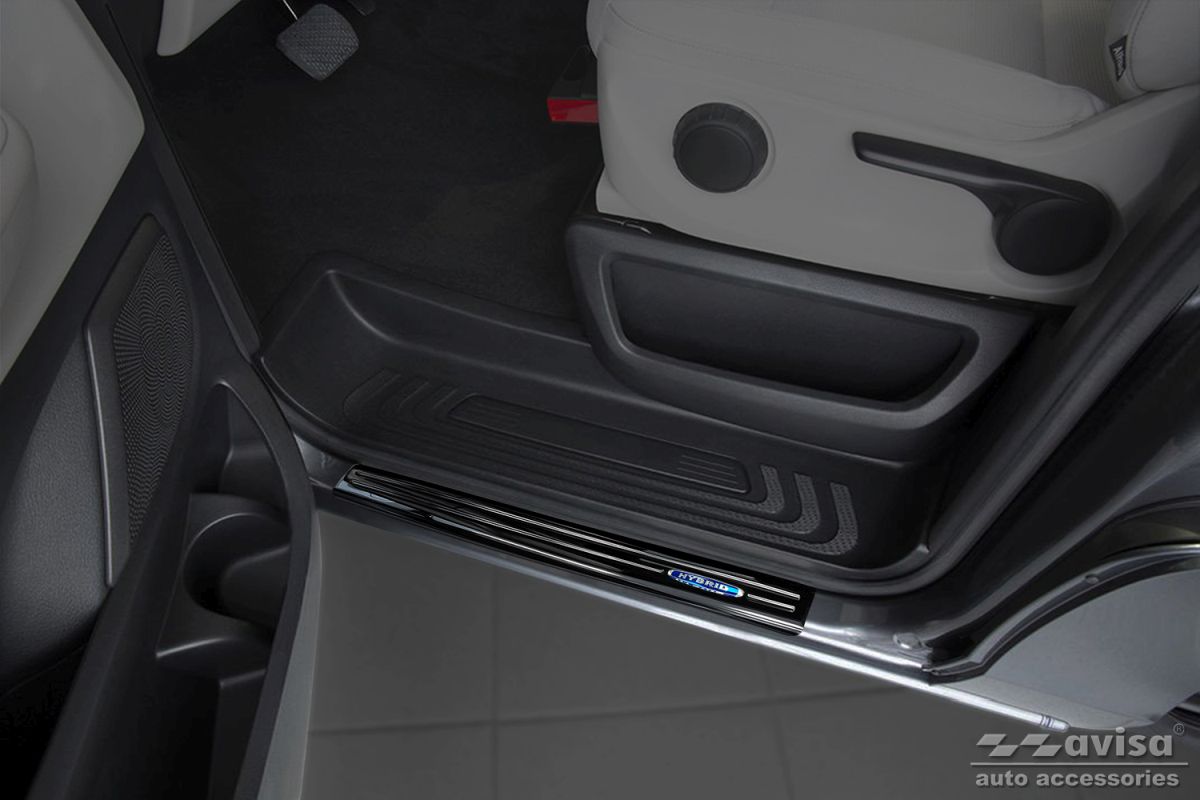 Ochranné kryty prahů, Mercedes Vito, V-Klasse, W447, 2014- , Hybrid , Glossy black