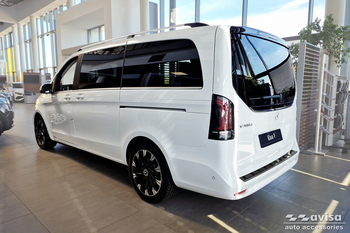 Ochranné kryty prahů, Mercedes Vito, V-Klasse, W447, 2014- , Black