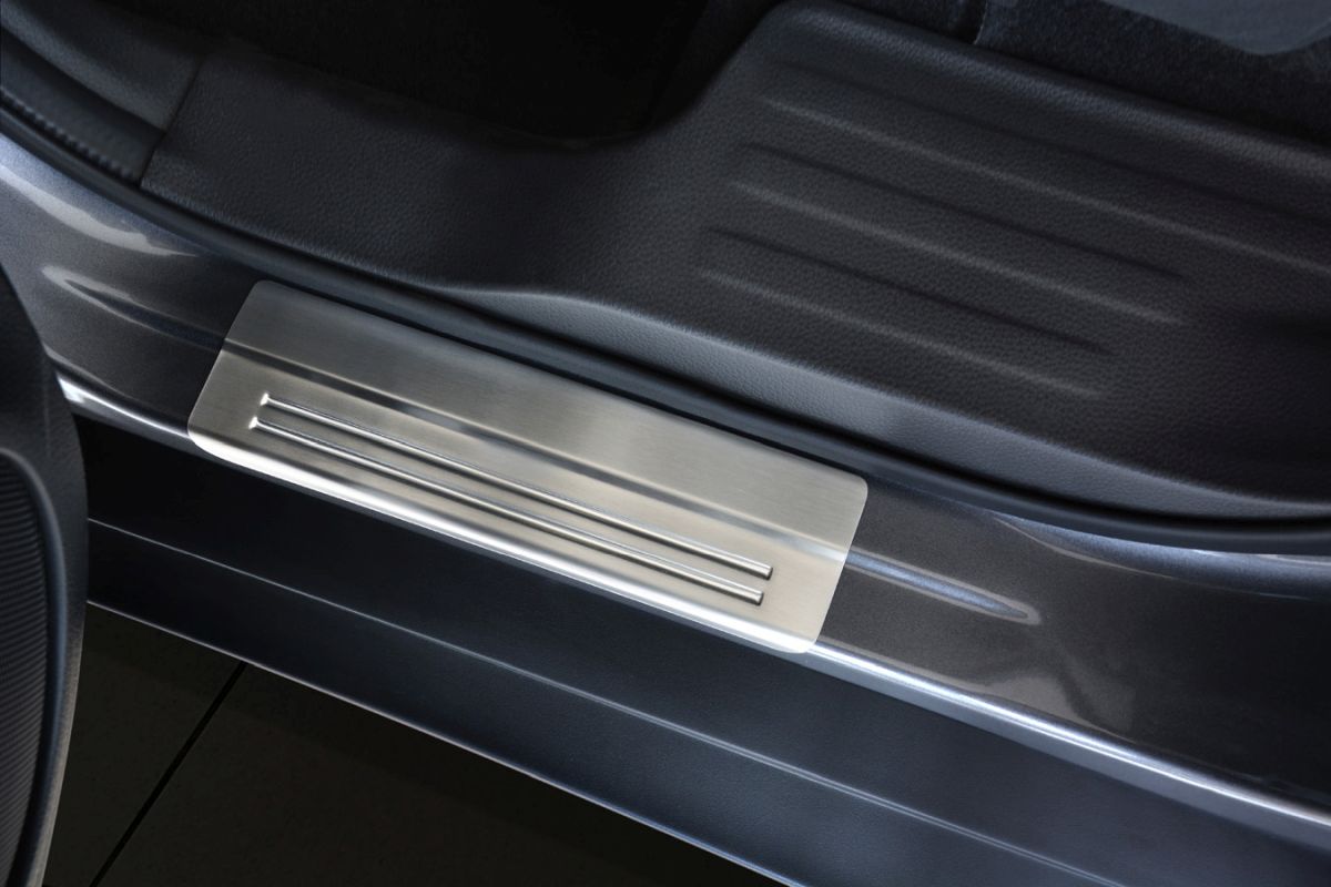 Ochranné kryty prahů, Nissan X-Trail III, T32, 2014- , Exclusive , Silver