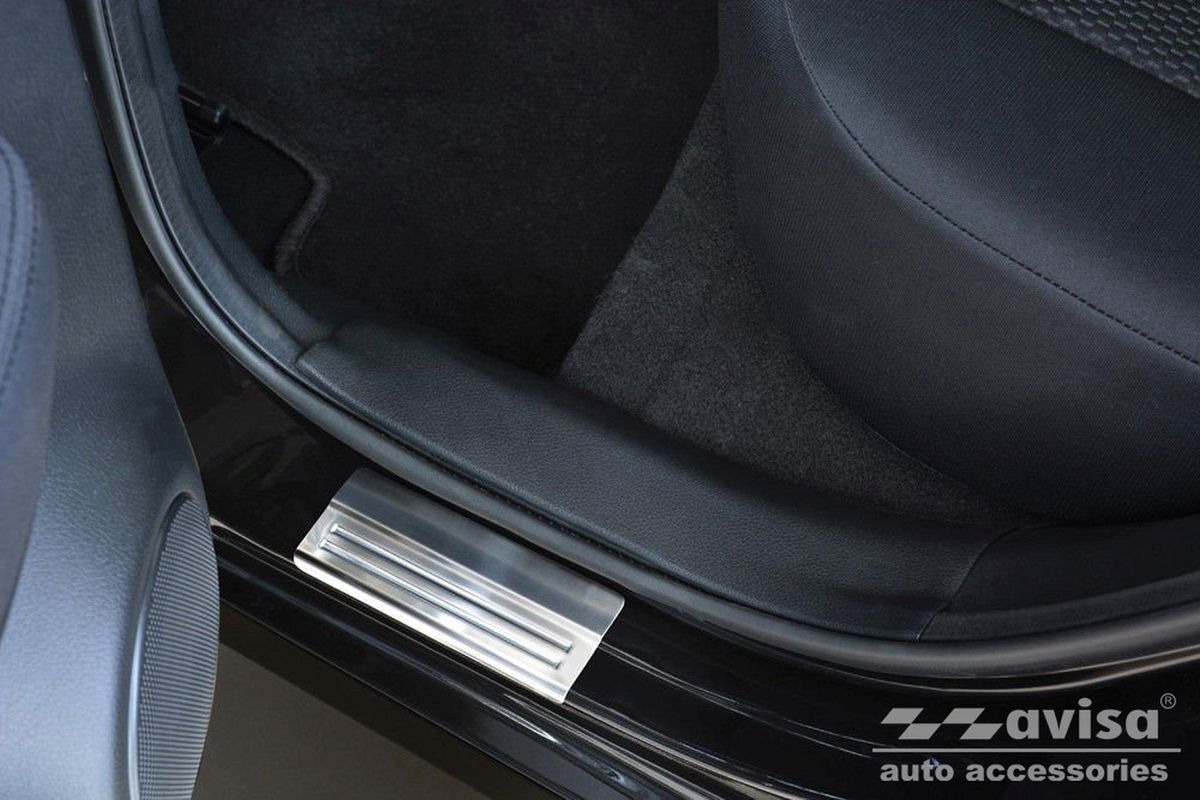 Ochranné kryty prahů, Nissan Qashqai II, 2013-2021 Exclusive , Silver