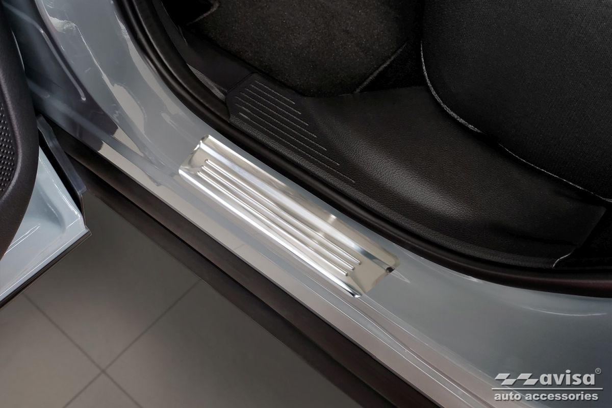 Ochranné kryty prahů, Nissan Qashqai III, 2021- , Special Edition , Silver