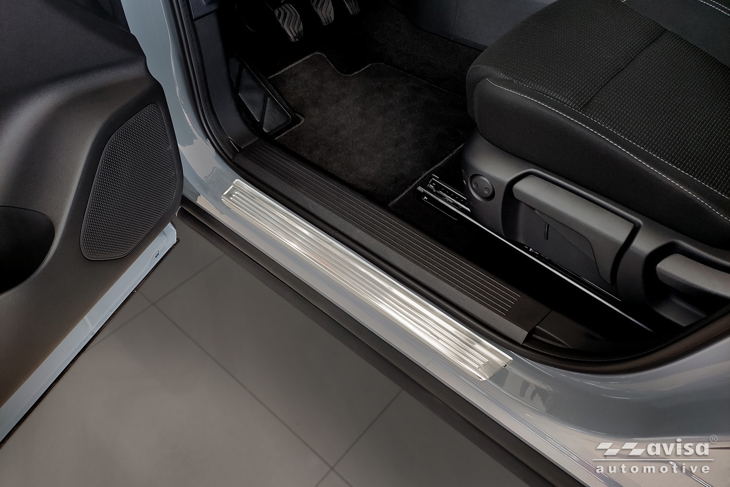 Ochranné kryty prahů, Nissan Qashqai III, 2021- , Silver