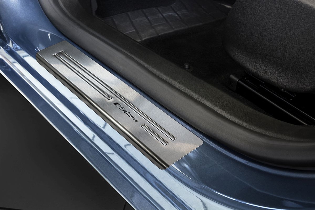 Ochranné kryty prahů, Opel Astra J, 2009-2015, Exclusive , Silver