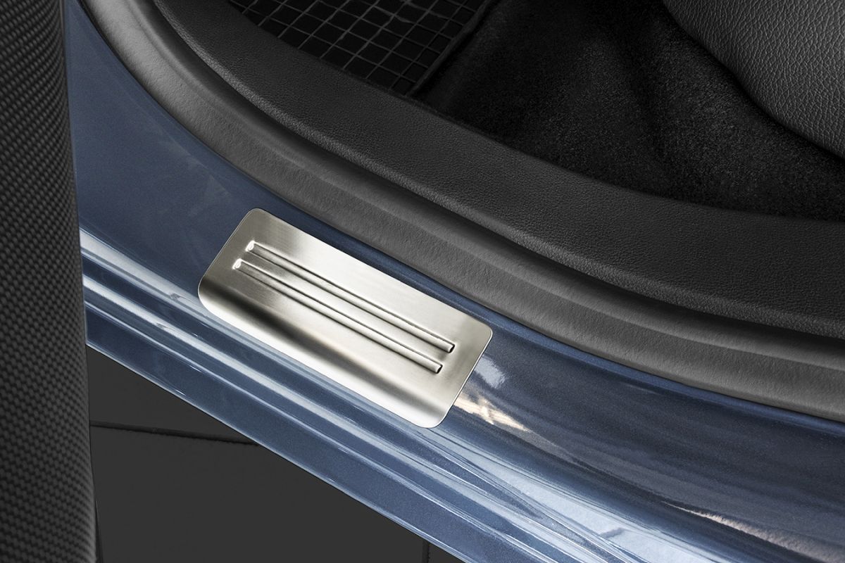 Ochranné kryty prahů, Opel Astra J, 2009-2015, Exclusive , Silver