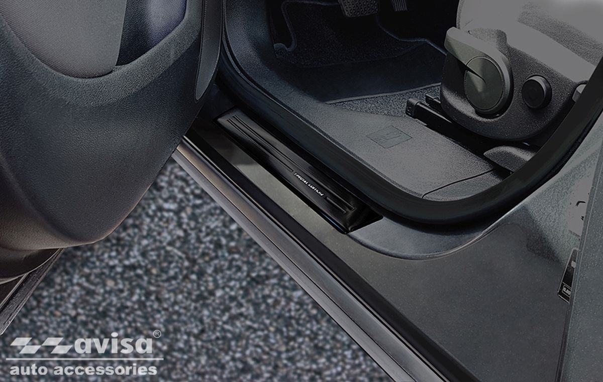 Ochranné kryty prahů, Opel Zafira C, Tourer, 2012-2019 Special Edition , Black