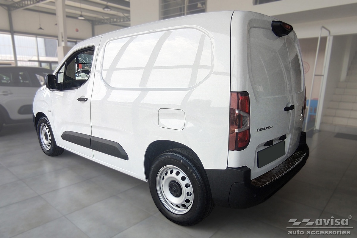 Ochranné kryty prahů, Opel Combo E 2018- , Mat Black