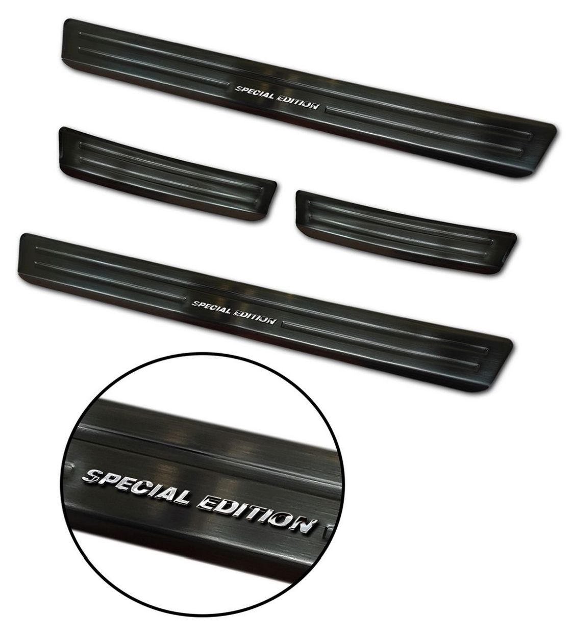 Ochranné kryty prahů, Peugeot 508, 2010-2018, Combi, Special Edition , Black