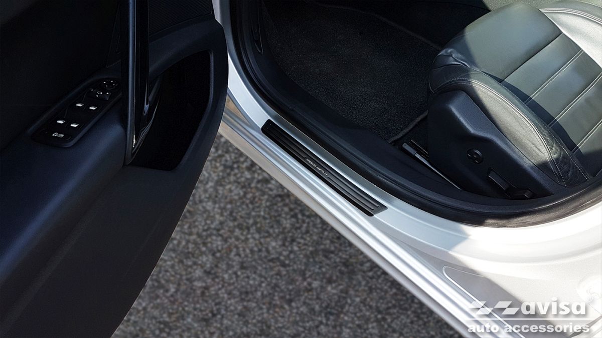 Ochranné kryty prahů, Peugeot 508, 2010-2018, Combi, Special Edition , Black