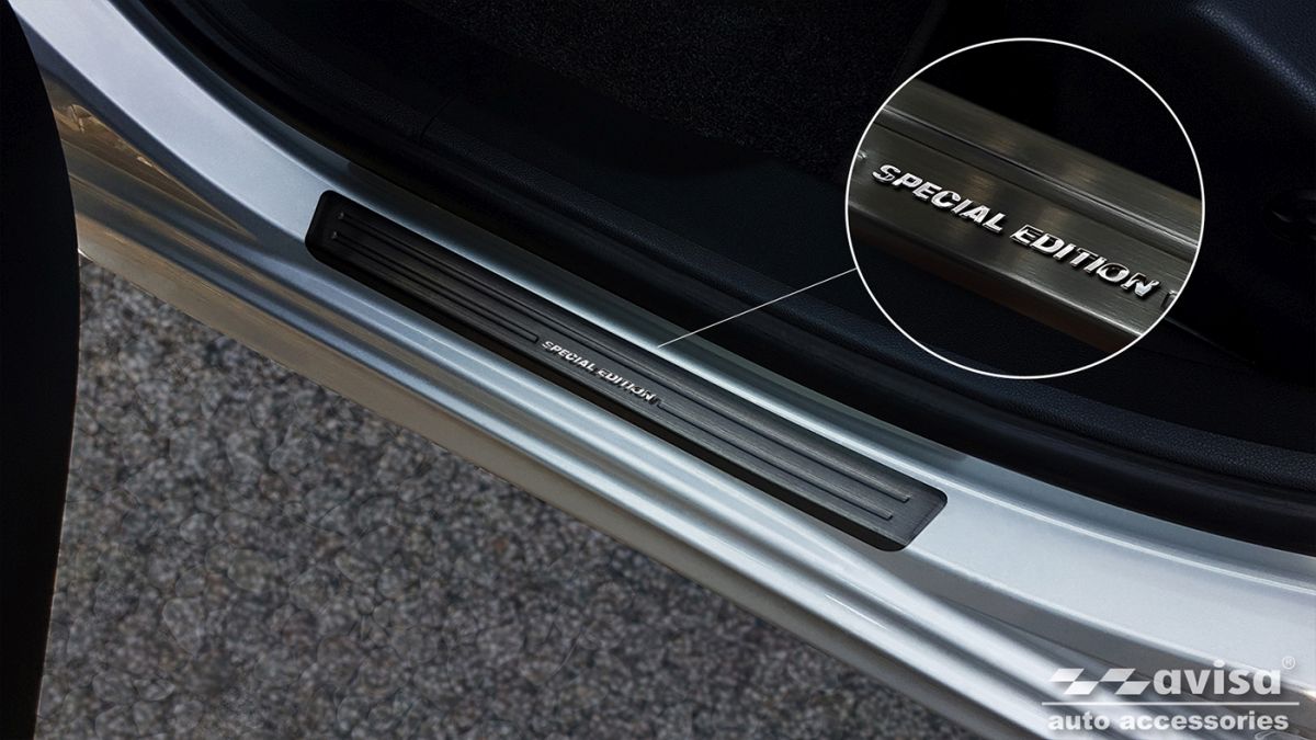 Ochranné kryty prahů, Peugeot 508, 2010-2018, Combi, Special Edition , Black