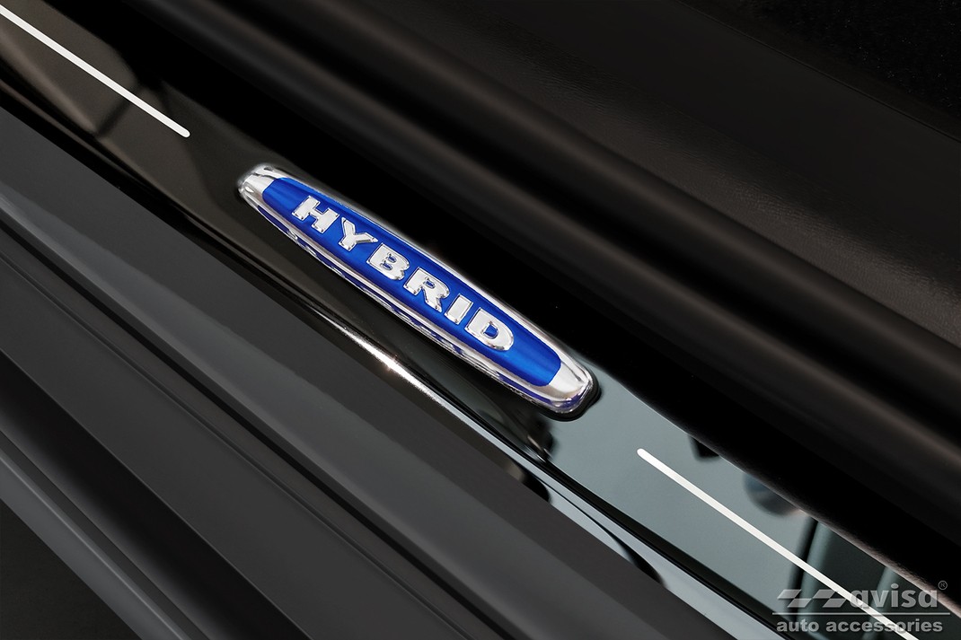 Ochranné kryty prahů, Volvo XC60 II, 2017- , Glossy black