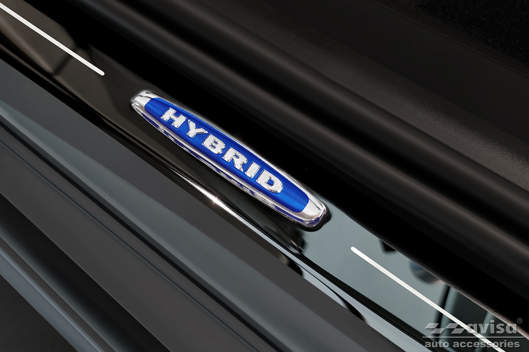 Ochranné kryty prahů, Volvo XC90 II, 2014- , Glossy black