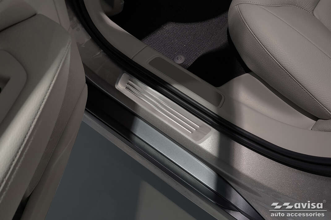 Ochranné kryty prahů, Volvo V90, 2016- , Silver