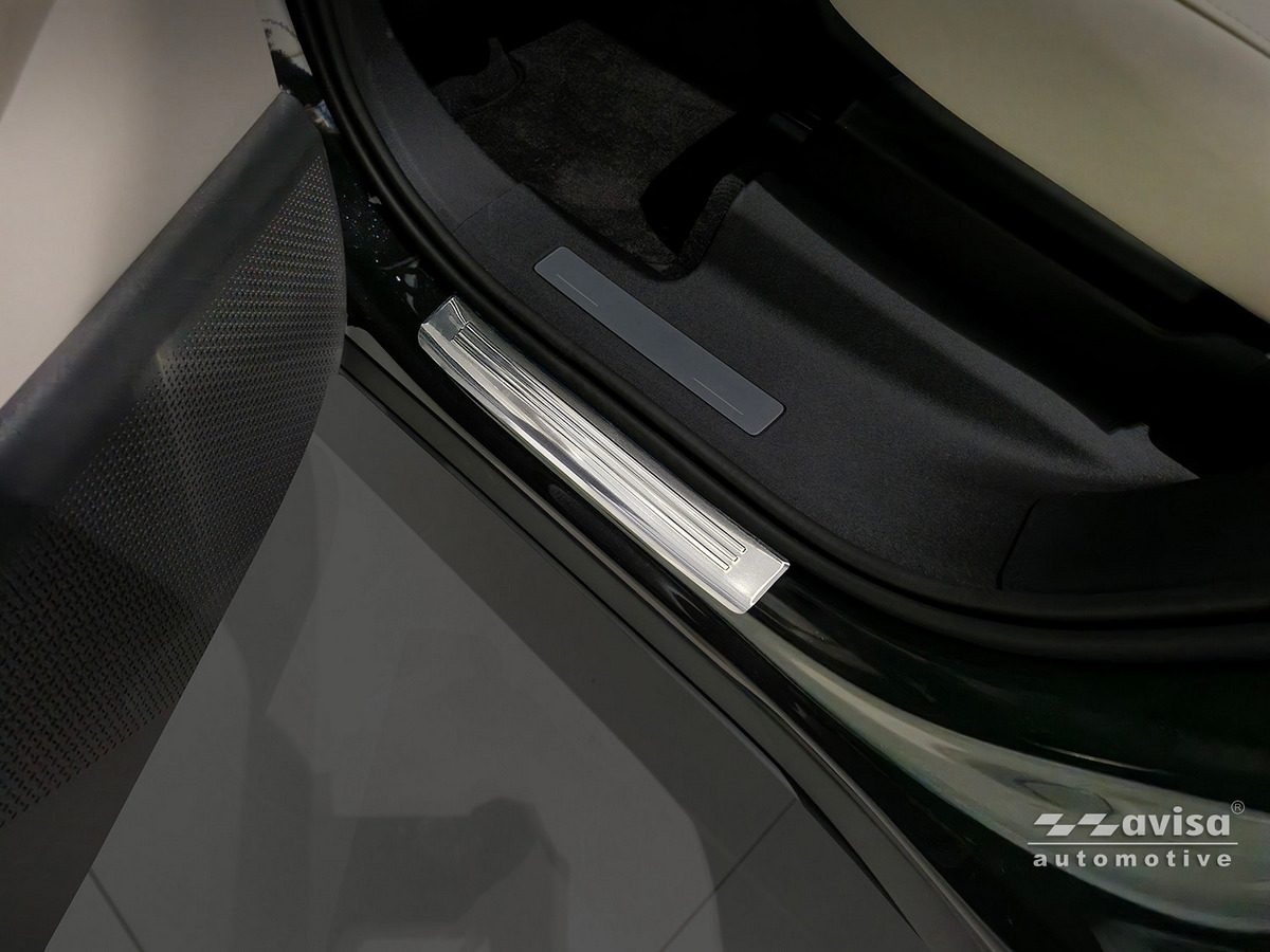 Ochranné kryty prahů, Volvo EX90, 2024- , Silver