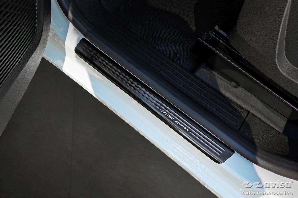 Ochranné kryty prahů, Nissan Townstar, 2021- , Black