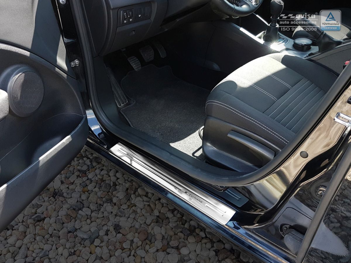 Ochranné kryty prahů, Renault Megane III, 2008-2016, Grandtour, Combi Exclusive , Silver