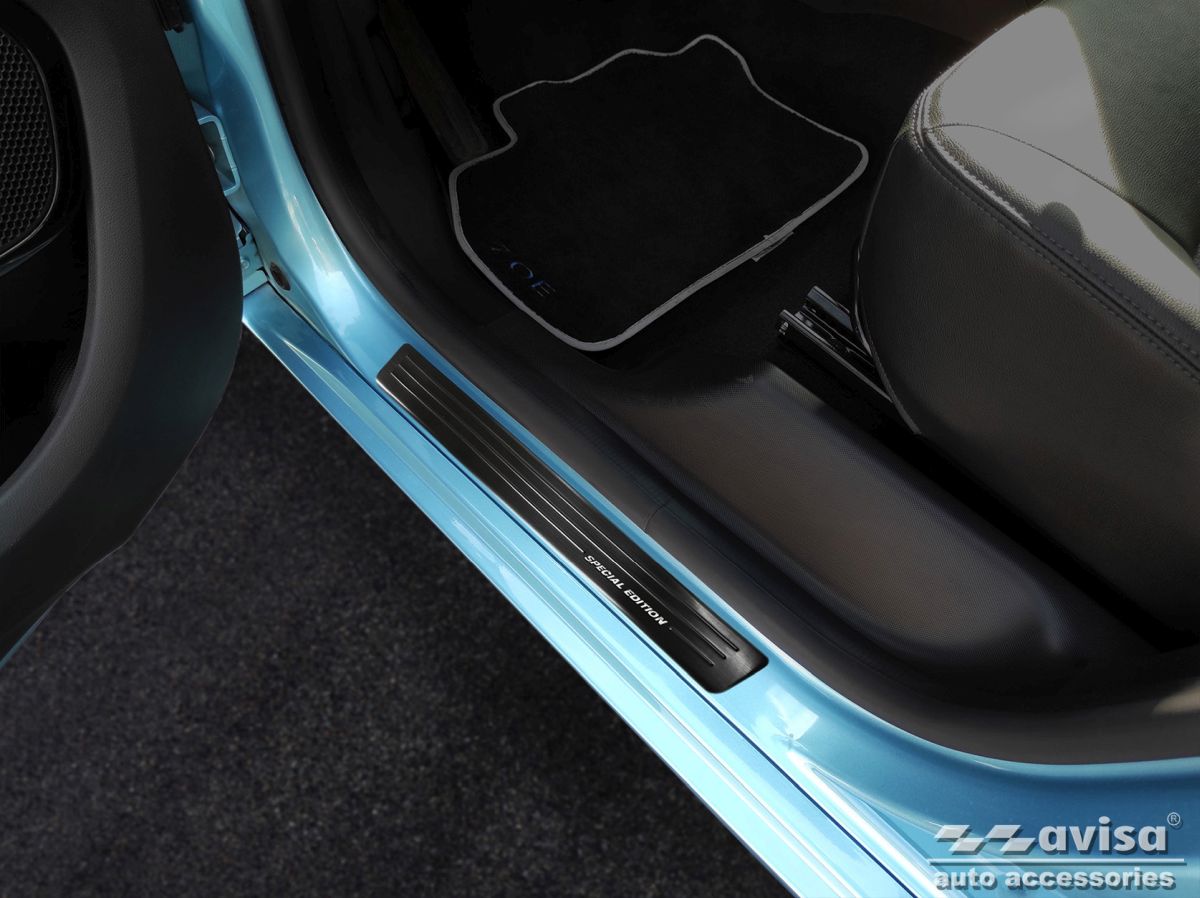 Ochranné kryty prahů, Renault Zoe, 2020- , Special Edition , Black