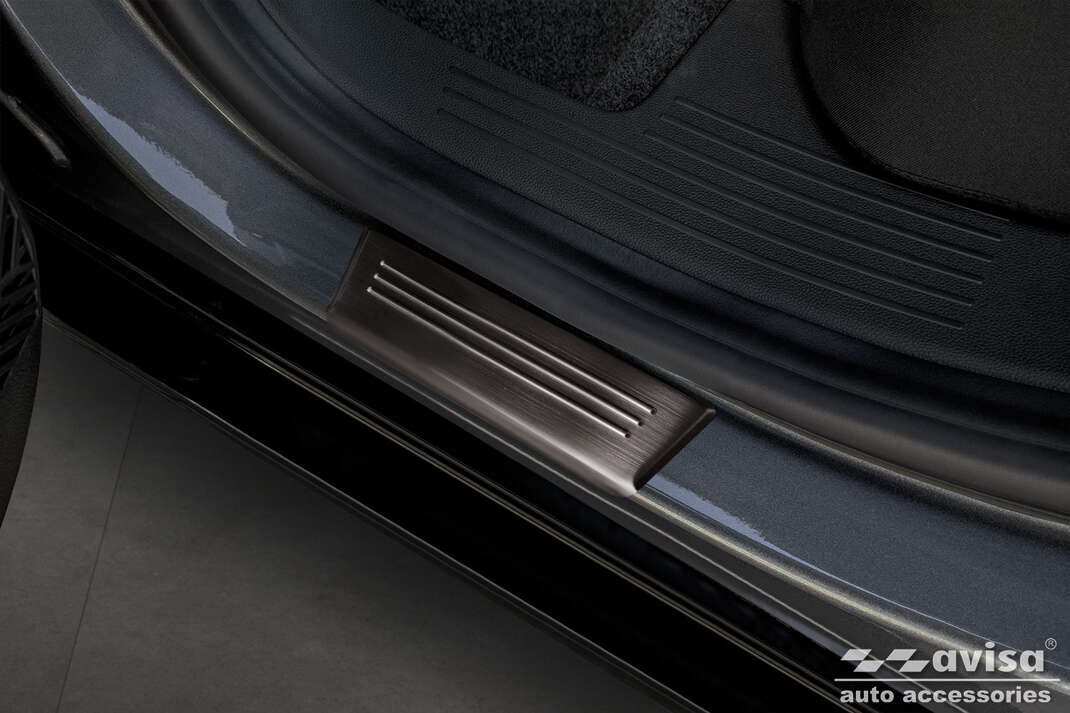 Ochranné kryty prahů, Renault Megane E-Tech, 2022- , Black