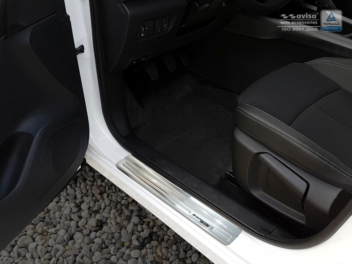Ochranné kryty prahů, Renault Kadjar, 2015- , Special Edition , Silver