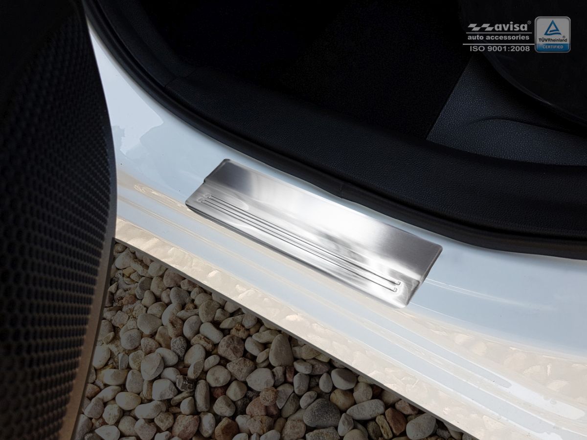 Ochranné kryty prahů, Renault Kadjar, 2015- , Special Edition , Silver