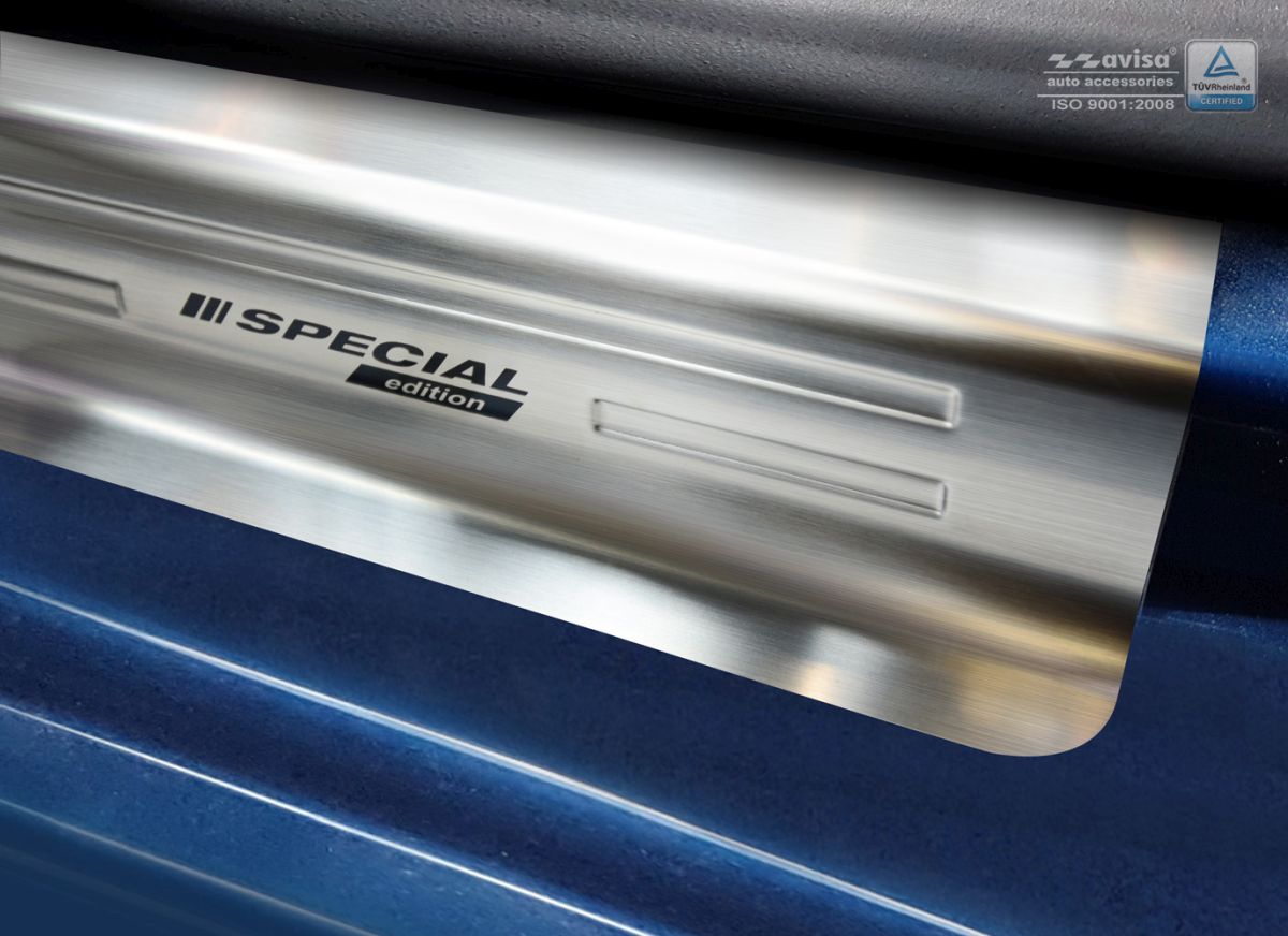 Ochranné kryty prahů, Seat Ibiza IV, 2008-2017, Special Edition , Silver