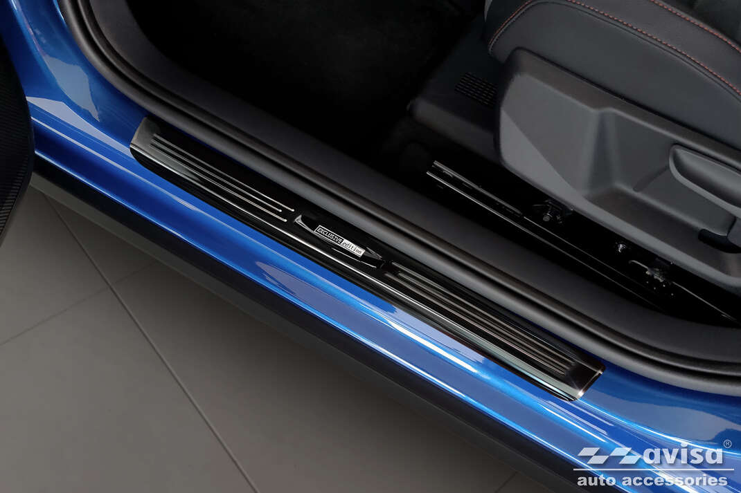 Ochranné kryty prahů, Seat Arona, 2017- , Glossy black