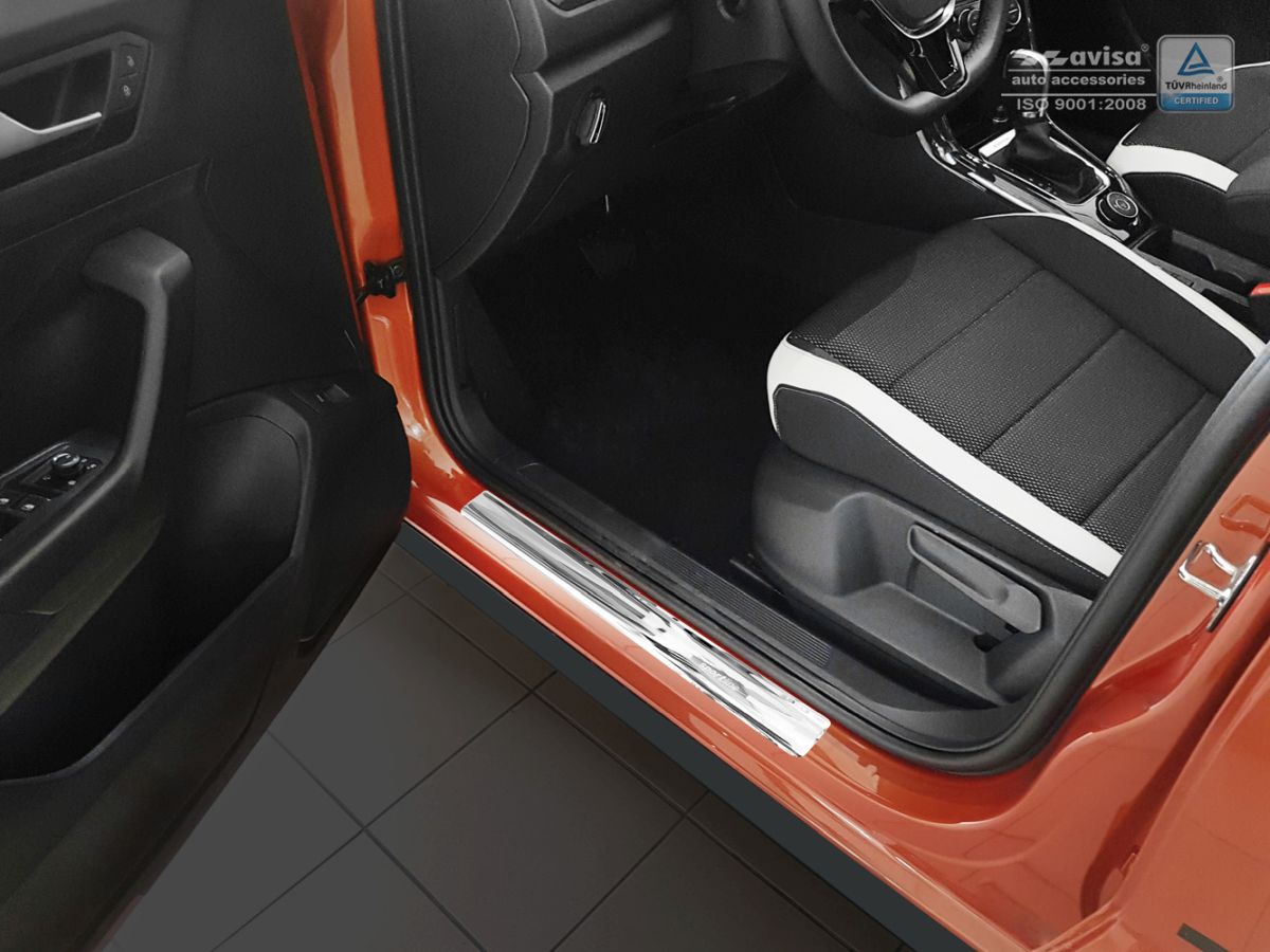 Ochranné kryty prahů, VW T-Roc, 2017-2026, Sportline , Glossy silver
