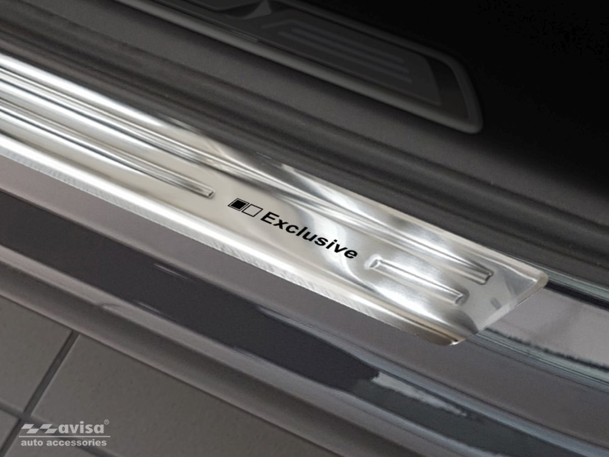 Ochranné kryty prahů, VW Touareg III, 2018- , Exclusive , Silver
