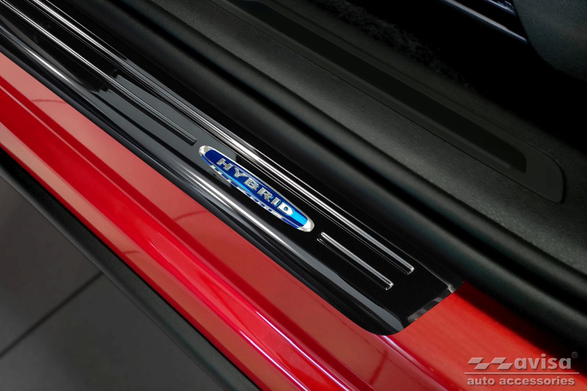 Ochranné kryty prahů, VW Tiguan, 2015- , Hybrid , Glossy black