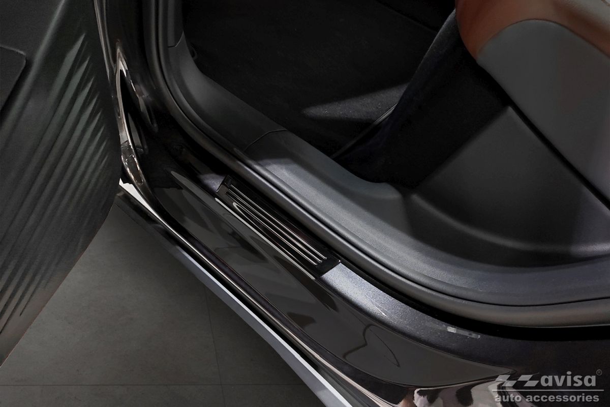 Ochranné kryty prahů, VW ID.4, 2020- , E-Power , Glossy black